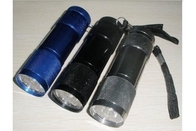 competitive price aluminium alloy oem logo 9pcs High power led flashlight torch