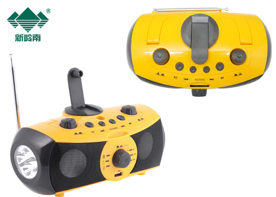 Multifunction Mp3 Audio Player Dynamo Led Torch Flashlight Radio And Dvd Player