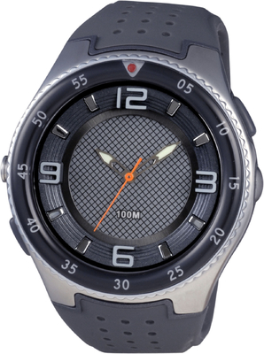 Mens Round Sporty Analog Watches With Led Torch And 100m Water Resistant