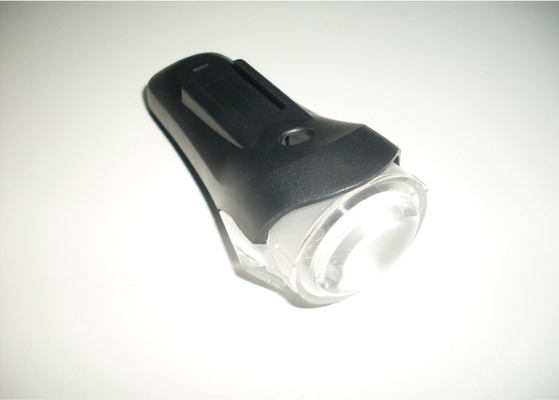 Custom LED Torch Light Plastic Enclosures with Transparent Light Cover
