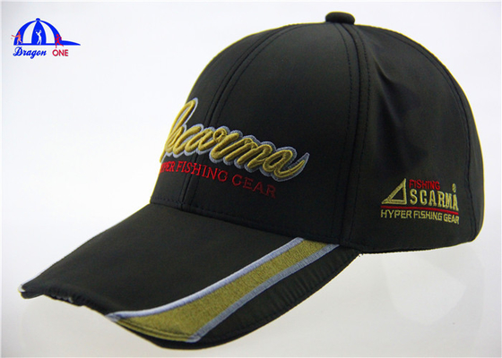Unique Printing LED Torch Baseball Cap , Flashing Light Up Baseball Hats