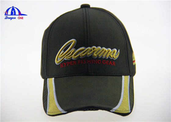 Unique Printing LED Torch Baseball Cap , Flashing Light Up Baseball Hats