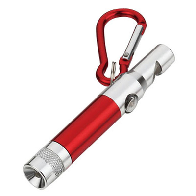 Small white LED Metal, Plastic Led Torch Keychain for Promotional gifts, Ornaments