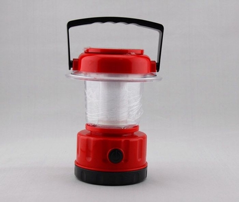 Battery+Double Solar Panels Powered LED Camping Light, Portable 9 LED Solar Lantern / Lamp