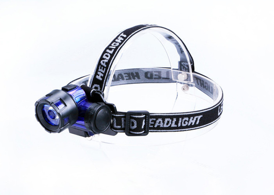3W LED PMMA LEN high power LED Head Torch with 3 x AAA batteries