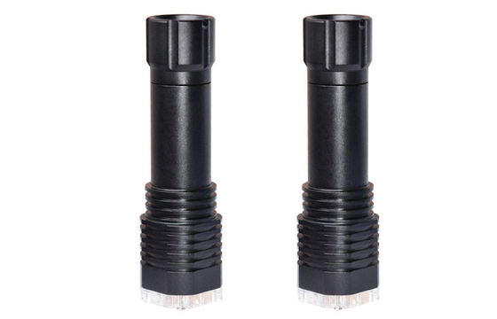 high power 800LM LED Dive Torch , Black 5 - mode led diving flashlight