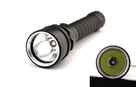 Professional Rechargeable  LED Dive Torch ,  Portable Led Diving Flashlight