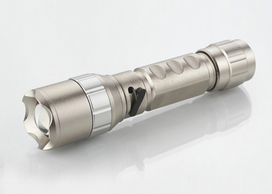 180lm pocket led rechargeable torch , 5W zoomable flashlight for camping