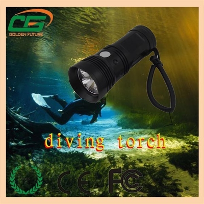 Aluminum Body Handle High Power 30w Waterproof Ip68 Led Diving Torch