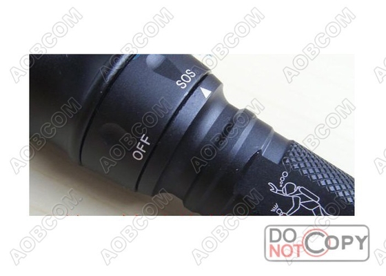 T6 350 150g Water Resistant Lumen Led Diving Torch With 18650 Li-ion Battery For Camping, Hiking