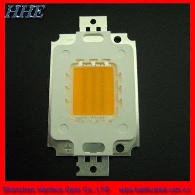 1050mA 520nm - 530nm 30W integrated green high power led diodes / LED beads