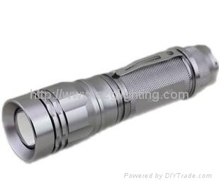 XML-T6 CREE 10W 1200LUM  high bright rechargeable and dimmable LED flashlight torch