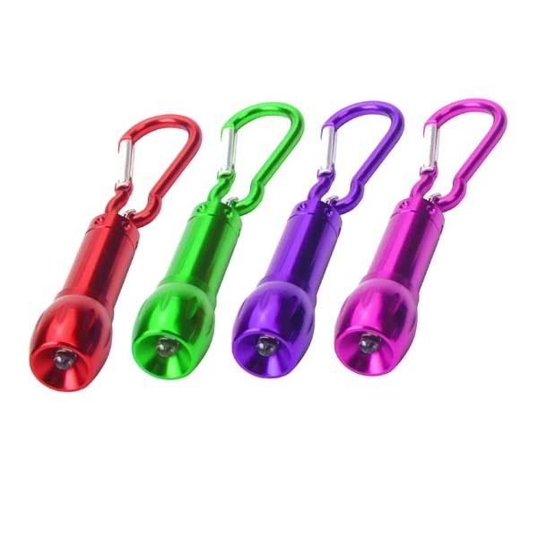 ODM LED PS, PVC, METAL flashlight keychain torch for Promotional gifts, Ornaments
