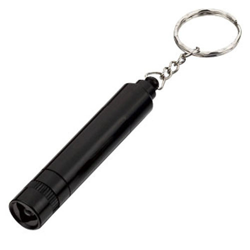 PS, METAL Material led flashlight keychains, led mini torch keychain for Promotional gift
