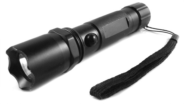 180 Lumen Blinking Portable Police LED Flashlight JW003181-Q3