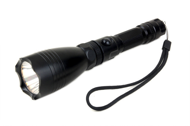 Powerful LED Police Flashlight JW103181-Q3 with 44.5 * 25 * 144 mm