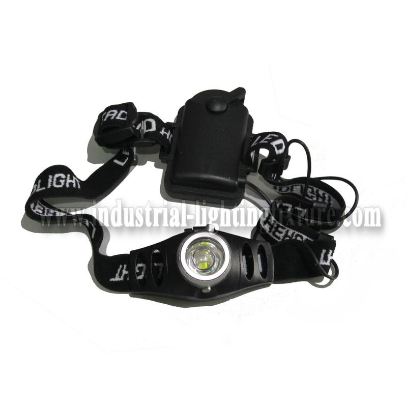 3 Watt Rechargeable LED Head Torch / Headlamp For Police , LED Head Light