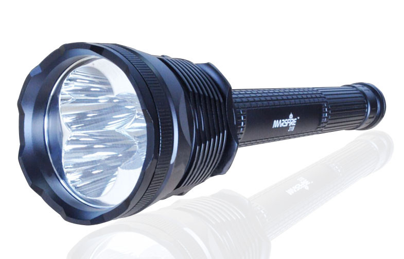 super power rechargeable tactical led flashlight with Aluminum Alloy , customized
