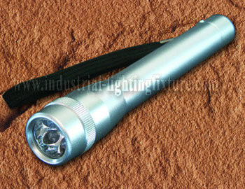5pcs White Aluminum Torch Led Rechargeable Flashlight with 14000MCD / Led