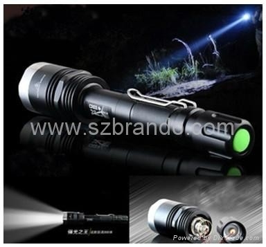 UltraFire BO-X8 T6 1200lumens 10W ,Long Drive 800M High Power Flashlight