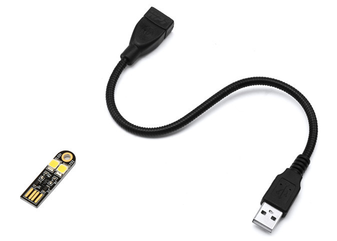 lightweight Warm white CREE MX6 Mini USB LED Lamp for desktop lighting