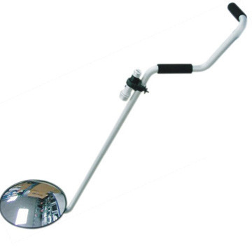 GP-916 Under Vehicle Inspection Mirror / Flat Acrylic Mirror with Two Curve and 30*30CM Mirror