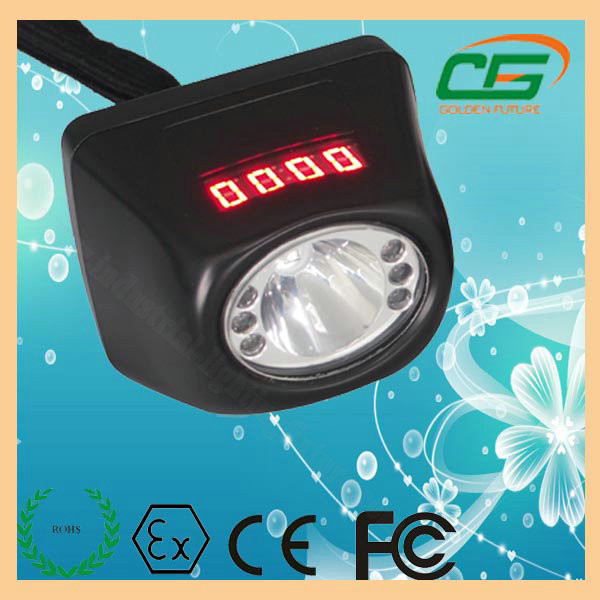 Digitable 1W 120 Lumen LED Mining Light ATEX CE 0.35A , Portable Cap Lamp