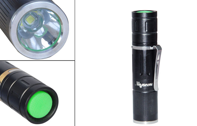 3.7Volt CREE XML L2 Mini Led Torch , pocket flashlight for hiking
